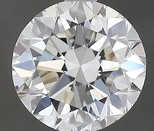 1.00ct Round Natural Diamond (Colour H, Clarity VVS2, Cut VG, IGI Certified)