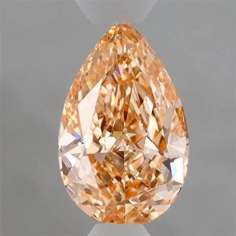 1.03ct Pear Lab Grown Diamond (Colour Fancy Vivid Pink, Clarity VVS2, IGI Certified)