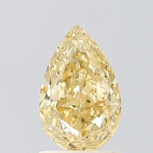 1.04ct Pear Lab Grown Diamond (Colour Fancy Intense Yellow, Clarity VVS2, IGI Certified)