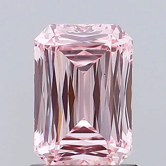 1.04ct Radiant Lab Grown Diamond (Colour Fancy Intense Pink, Clarity VS1, IGI Certified)
