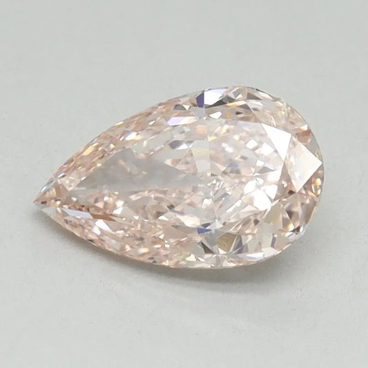 1.06ct Pear Lab Grown Diamond (Colour Fancy Pink, Clarity VVS2, IGI Certified)