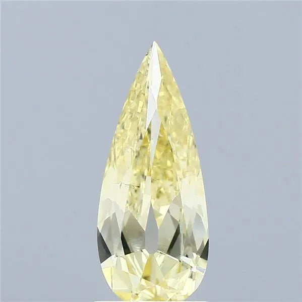 1.21ct Pear Lab Grown Diamond (Colour Fancy Yellow, Clarity VS2, IGI Certified)