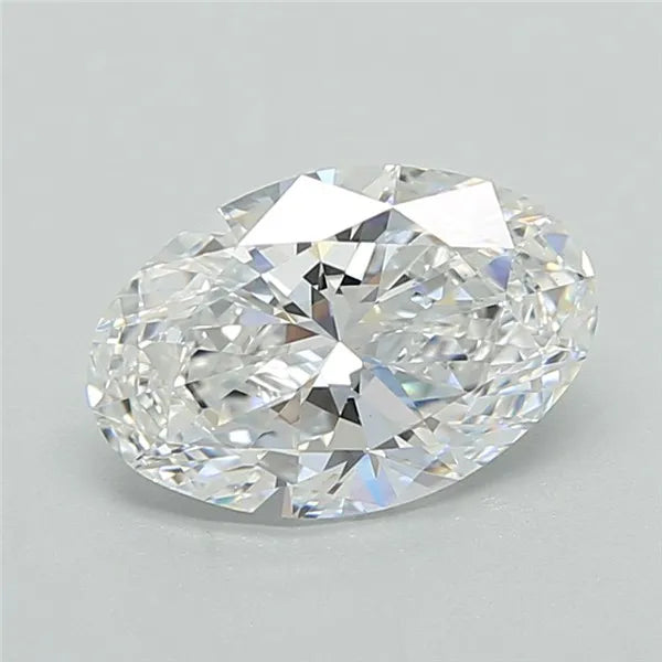 1.45ct Oval Lab Grown Diamond (Colour D, Clarity VVS2, IGI Certified)
