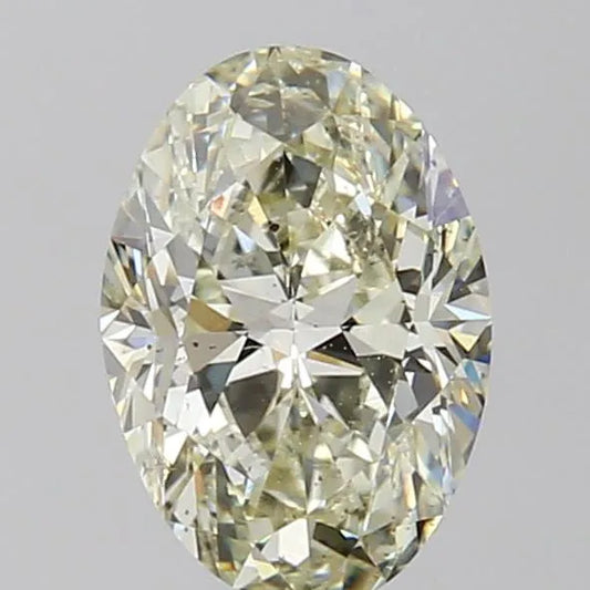 1.50ct Oval Natural Diamond (Colour M, Clarity SI2, GIA Certified)