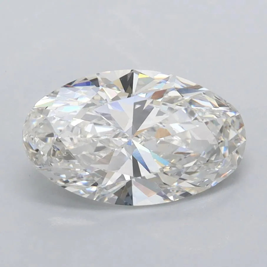 1.51ct Oval Lab Grown Diamond (Colour F, Clarity VVS2, IGI Certified)