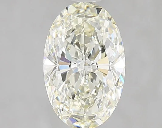 1.52ct Oval Natural Diamond (Colour K, Clarity VS2, GIA Certified)