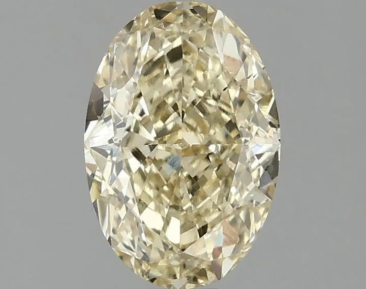 1.53ct Oval Lab Grown Diamond (Colour Fancy Intense Yellow, Clarity VS2, IGI Certified)