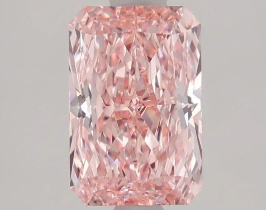 1.55ct Radiant Lab Grown Diamond (Colour Fancy Intense Pink, Clarity VS1, IGI Certified)