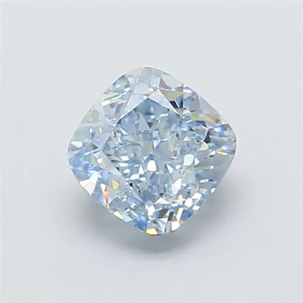 1.56ct Cushion modified Lab Grown Diamond (Colour Fancy Blue, Clarity IF, IGI Certified)