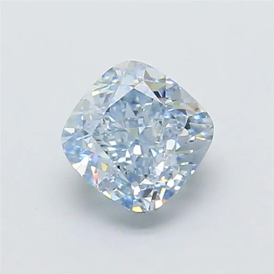 1.56ct Cushion modified Lab Grown Diamond (Colour Fancy Blue, Clarity IF, IGI Certified)