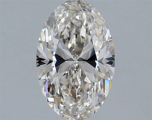 1.59ct Oval Lab Grown Diamond (Colour H, Clarity VVS2, IGI Certified)