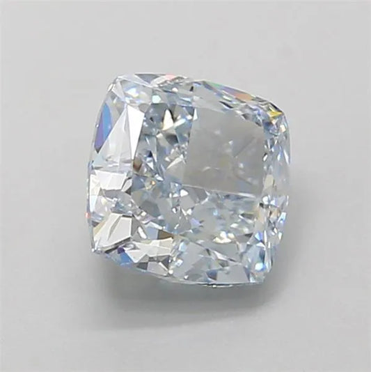 1.64ct Cushion modified Lab Grown Diamond (Colour Fancy Intense Blue, Clarity VVS1, IGI Certified)