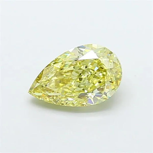 1.65ct Pear Lab Grown Diamond (Colour Fancy Intense Yellow, Clarity VS2, IGI Certified)