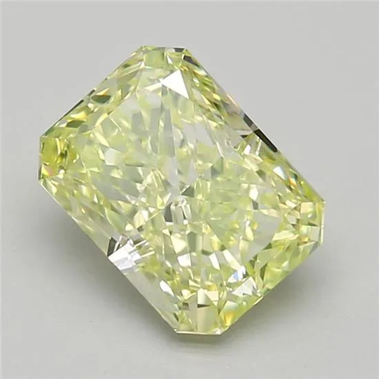 1.73ct Radiant Lab Grown Diamond (Colour Fancy Green Green, Clarity VS1, Cut GD, IGI Certified)