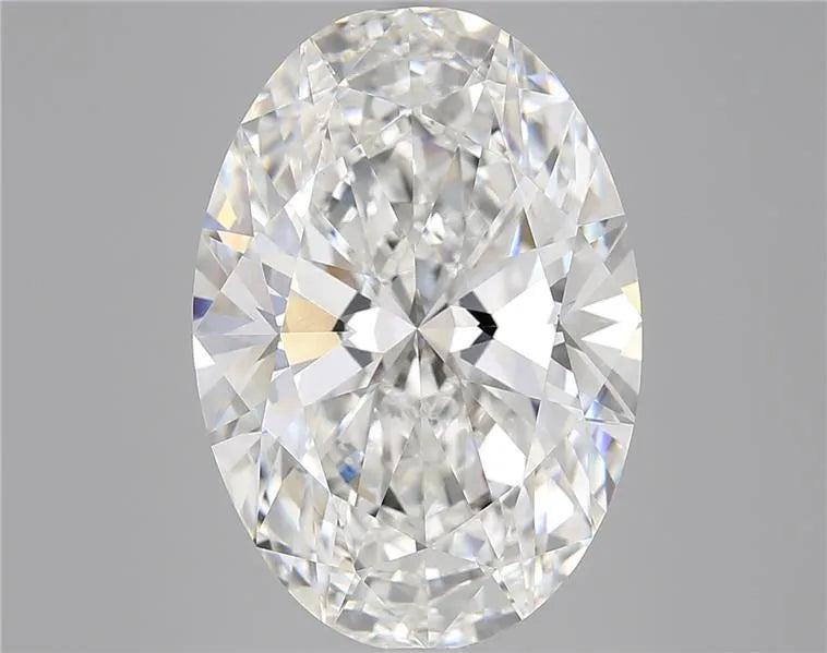 10.00ct Oval Lab Grown Diamond (Colour F, Clarity VVS2, IGI Certified)