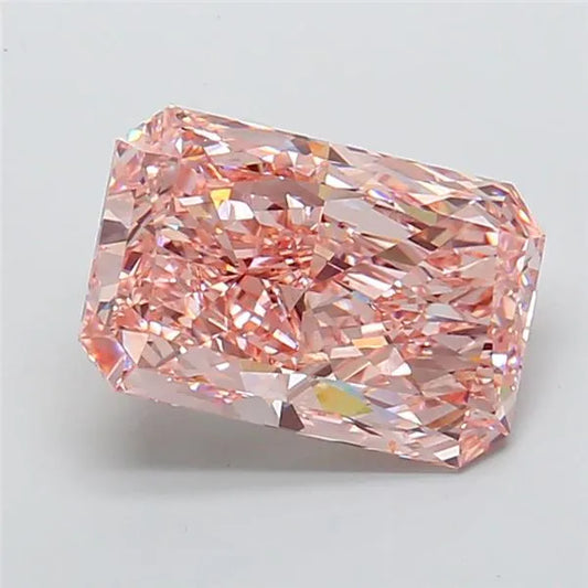 10.01ct Radiant Lab Grown Diamond (Colour Fancy Intense Pink, Clarity VVS2, IGI Certified)