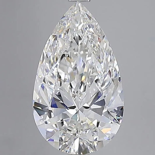 11.05ct Pear Lab Grown Diamond (Colour F, Clarity VVS2, IGI Certified)