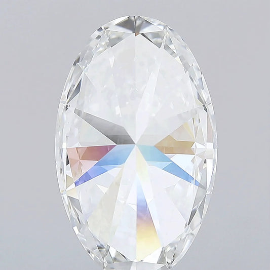 12.07ct Oval Lab Grown Diamond (Colour F, Clarity VVS2, IGI Certified)