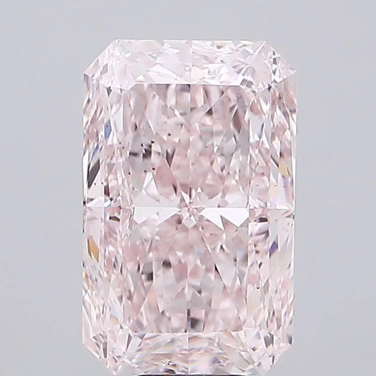 13.06ct Radiant Lab Grown Diamond (Colour Fancy Light Pink, Clarity VS1, IGI Certified)