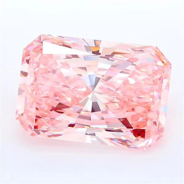 14.56ct Radiant Lab Grown Diamond (Colour Fancy Vivid Pink, Clarity VS1, IGI Certified)