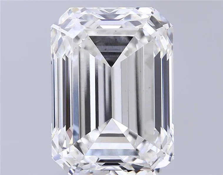 15.00ct Emerald Lab Grown Diamond (Colour G, Clarity VS1, IGI Certified)