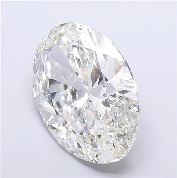15.02ct Oval Lab Grown Diamond (Colour G, Clarity VVS2, IGI Certified)