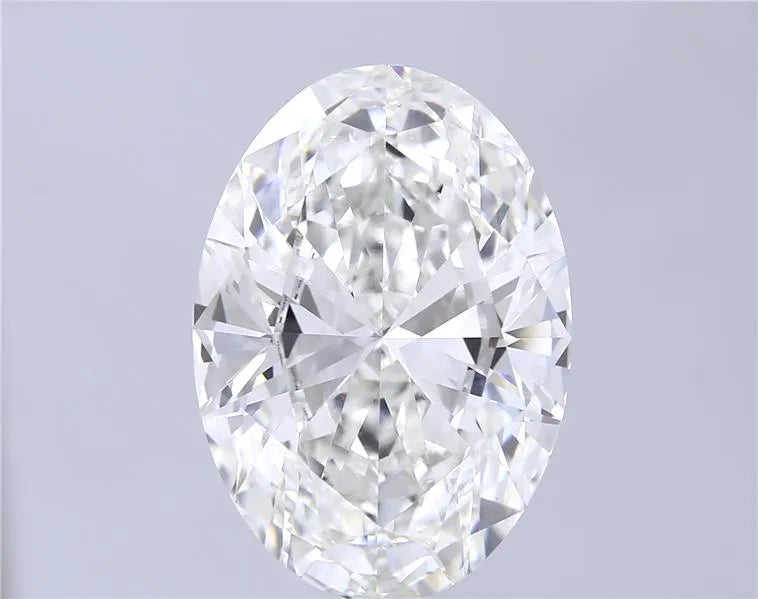 15.06ct Oval Lab Grown Diamond (Colour G, Clarity VVS2, IGI Certified)