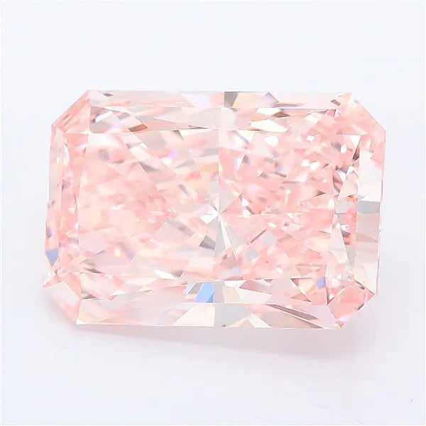 15.13ct Radiant Lab Grown Diamond (Colour Fancy Vivid Pink, Clarity VVS2, IGI Certified)