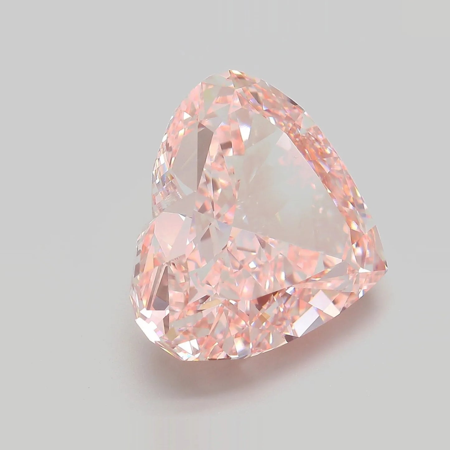 16.09ct Heart Lab Grown Diamond (Colour Fancy Intense Pink, Clarity VVS2, IGI Certified)