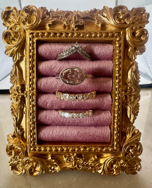 Jewelry Frame Display - Pink