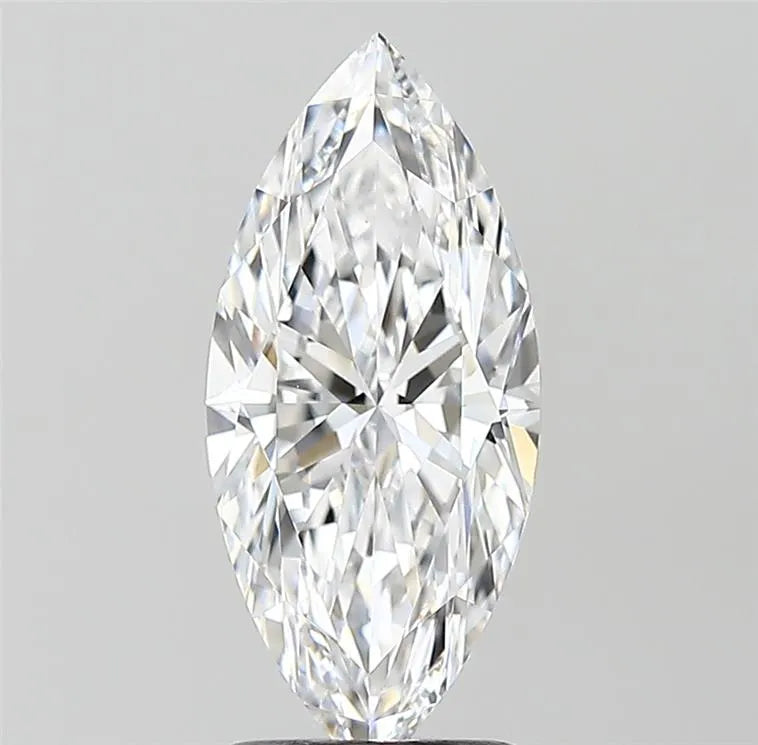 2.01ct Marquise Natural Diamond (Colour D, Clarity FL, GIA Certified)
