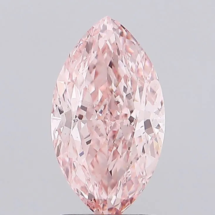 2.02ct Marquise Lab Grown Diamond (Colour Fancy Intense Pink, Clarity VS2, IGI Certified)