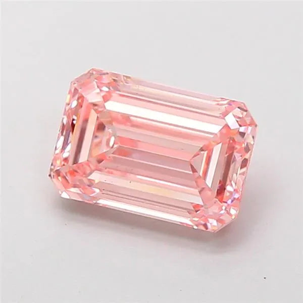 2.02ct Oval Lab Grown Diamond (Colour Fancy Vivid Pink, Clarity VS1, IGI Certified)
