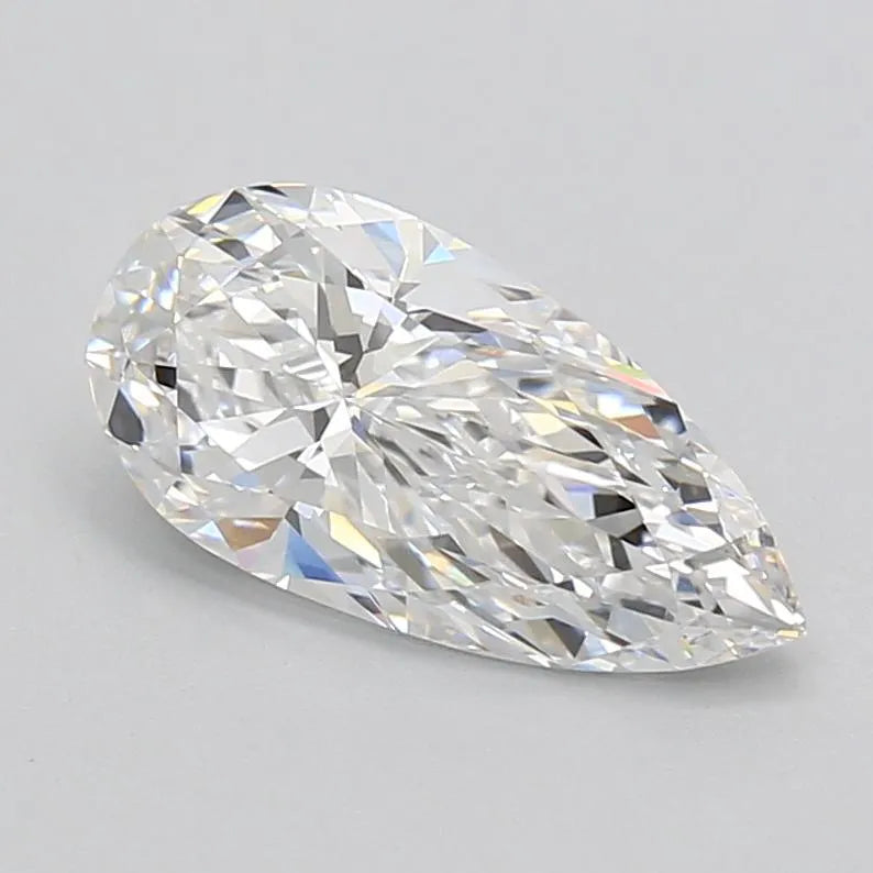 2.02ct Pear Lab Grown Diamond (Colour D, Clarity VVS1, IGI Certified)