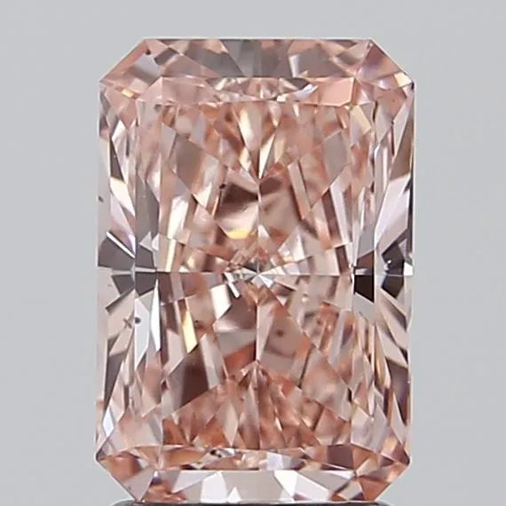 2.03ct Radiant Lab Grown Diamond (Colour Fancy Vivid Pink, Clarity SI1, IGI Certified)