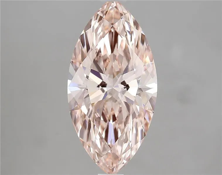 2.04ct Marquise Lab Grown Diamond (Colour Fancy Intense Pink, Clarity VVS2, IGI Certified)