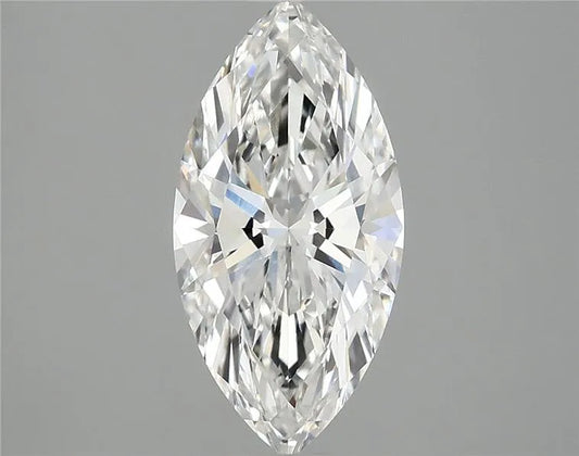 2.10ct Marquise Lab Grown Diamond (Colour E, Clarity VVS1, IGI Certified)