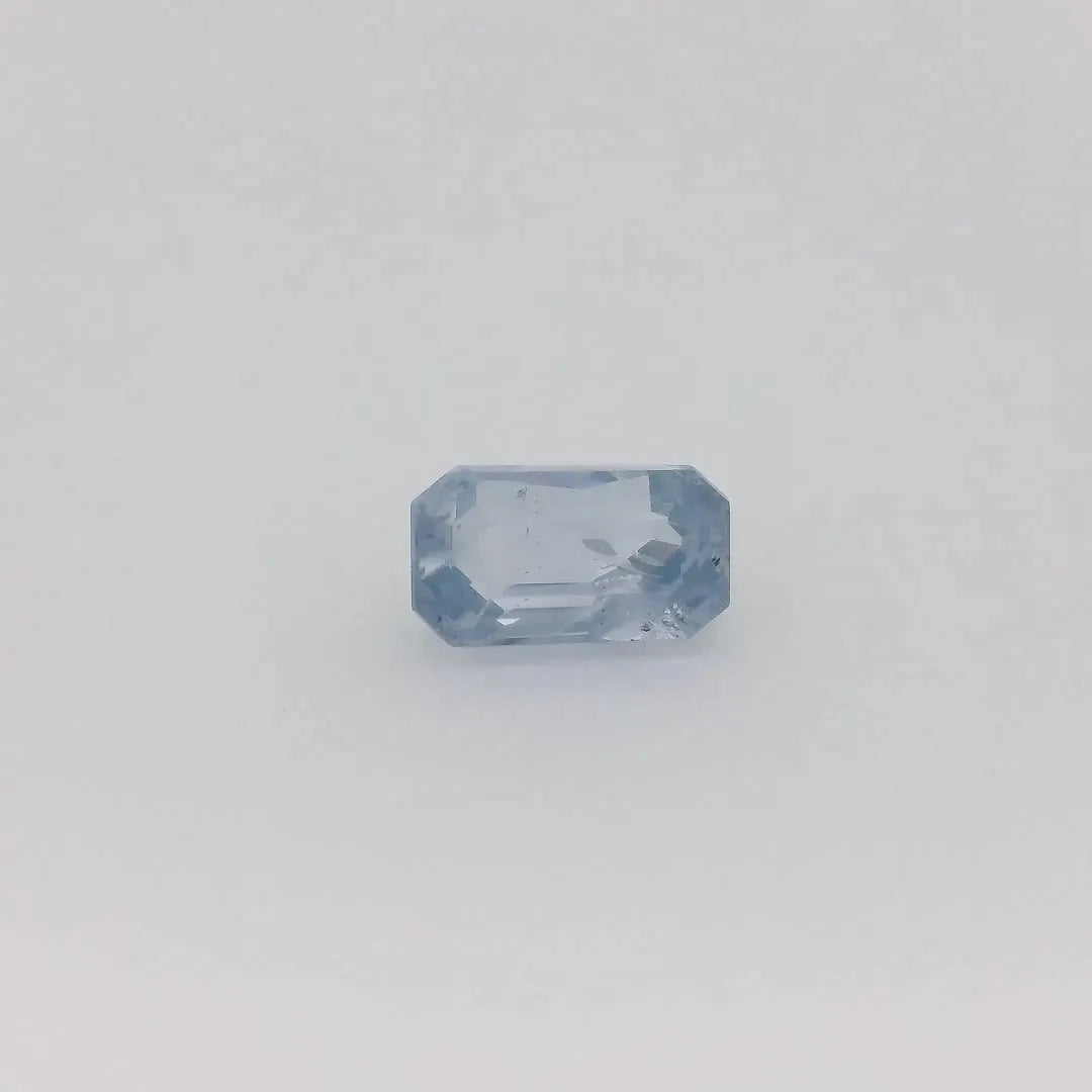 2.25ct Octagonal Natural Sapphire (Colour Blue, Clarity Slightly Included, Cut Faceted)