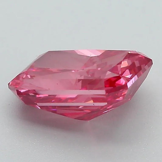 2.32ct Radiant Lab Grown Diamond (Colour Fancy Vivid Pink, Clarity VS2, IGI Certified)