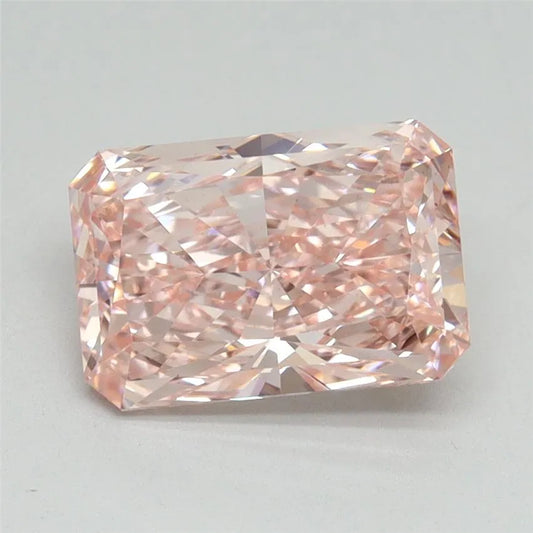2.36ct Radiant Lab Grown Diamond (Colour Fancy Vivid Pink, Clarity VS1, IGI Certified)