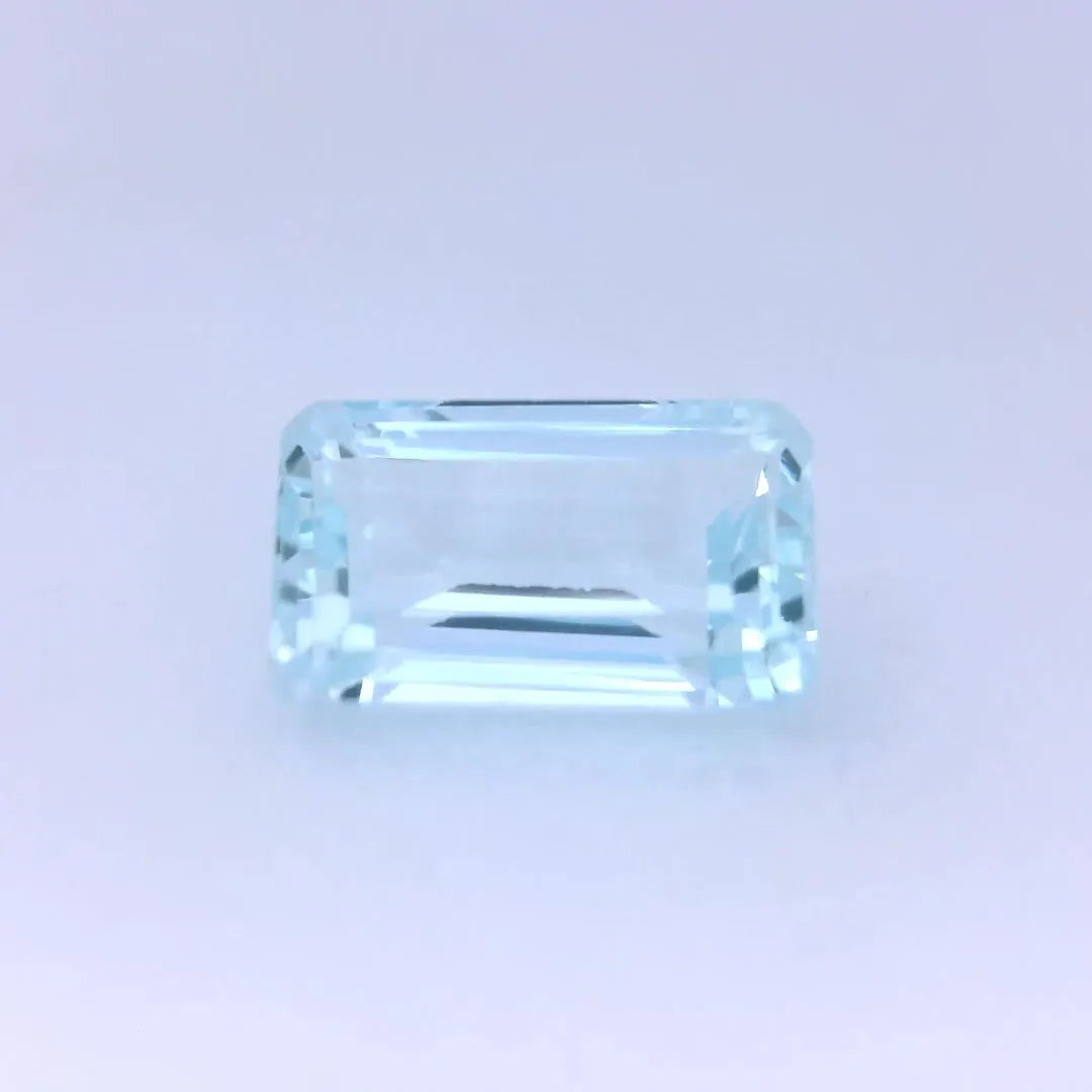 2.48ct Emerald Natural Aquamarine (Colour Blue, Clarity Eye Clean, Cut Faceted)