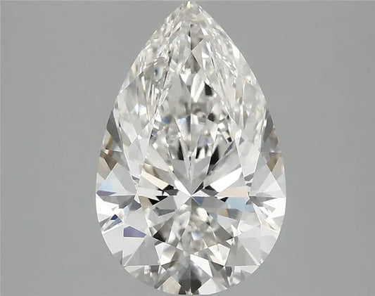 2.52ct Pear Lab Grown Diamond (Colour F, Clarity VVS2, IGI Certified)