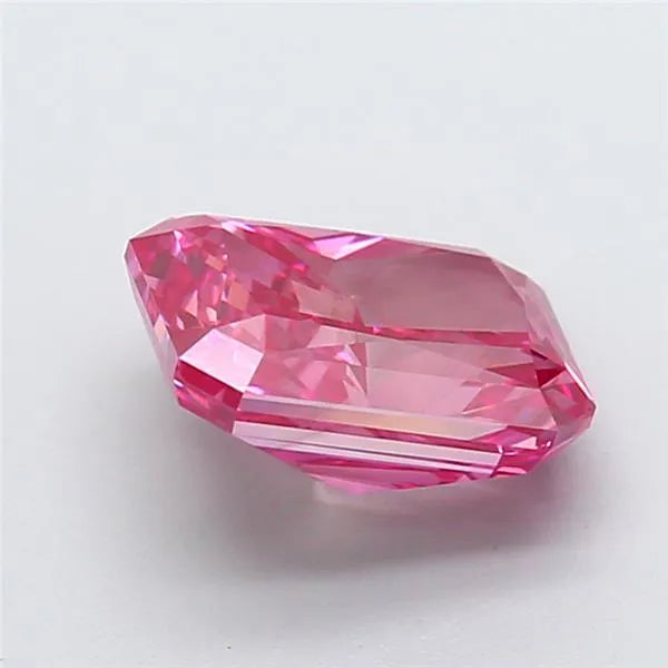 2.52ct Radiant Lab Grown Diamond (Colour Fancy Vivid Pink, Clarity VS2, IGI Certified)