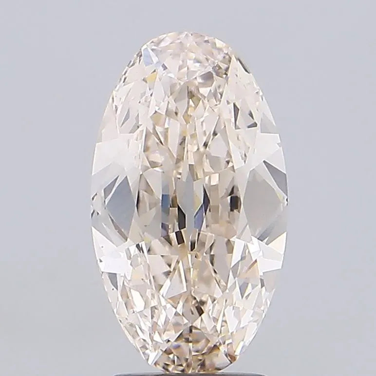 2.59ct Oval Lab Grown Diamond (Colour K, Clarity VS1, IGI Certified)
