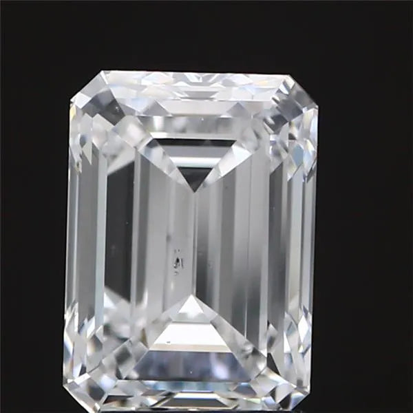 2.70ct Emerald Lab Grown Diamond (Colour D, Clarity SI1, IGI Certified)