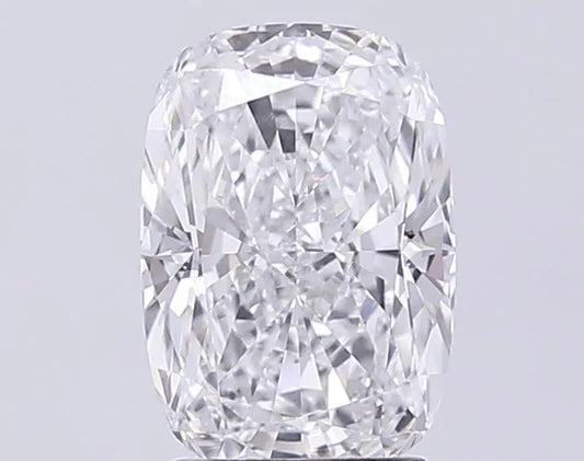 2.87ct Cushion modified Lab Grown Diamond (Colour E, Clarity VVS2, IGI Certified)