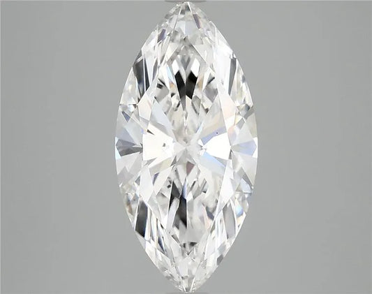 2.89ct Marquise Lab Grown Diamond (Colour E, Clarity VS1, IGI Certified)