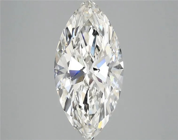 2.89ct Marquise Lab Grown Diamond (Colour G, Clarity VVS2, IGI Certified)