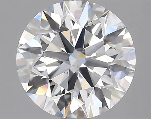 2.89ct Round Lab Grown Diamond (Colour E, Clarity VVS2, Cut ID, IGI Certified)