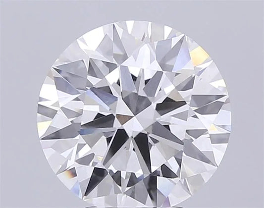 2.90ct Round Lab Grown Diamond (Colour F, Clarity VS1, Cut EX, IGI Certified)